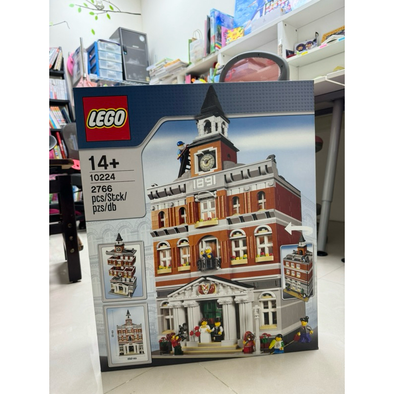 LEGO 樂高 10224 街景系列 市政廳 Town Hall 絕版（全新未拆封）