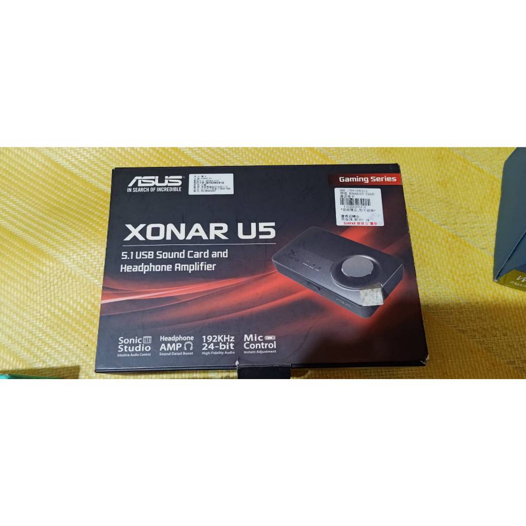 ASUS Xonar U5音效卡 只有主機 1300