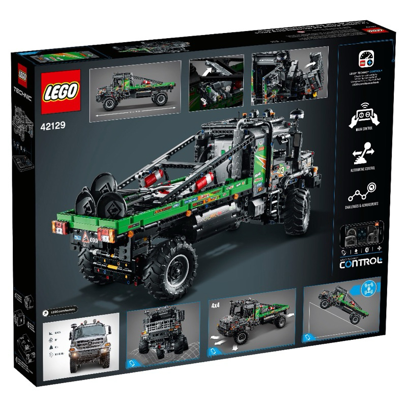 LEGO 42129 動力科技系列 4x4 Mercedes-Benz Zetros 越野卡車