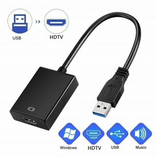 簡單買生活//USB3.0轉HDTV 訊號轉接 轉接器 轉換器 HDTV 接口轉接 轉接頭 電腦轉接 USB3.0 轉接