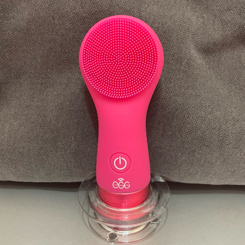 BEAUTY EGG 洗臉機 桃紅色