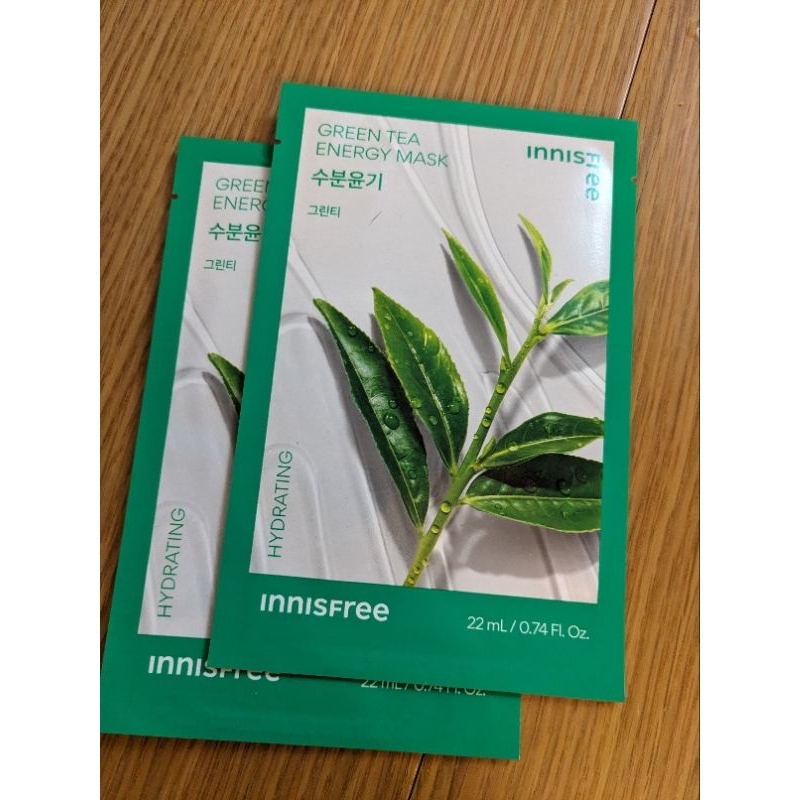 innisfree 綠茶 面膜 我的真萃能量面膜 綠茶