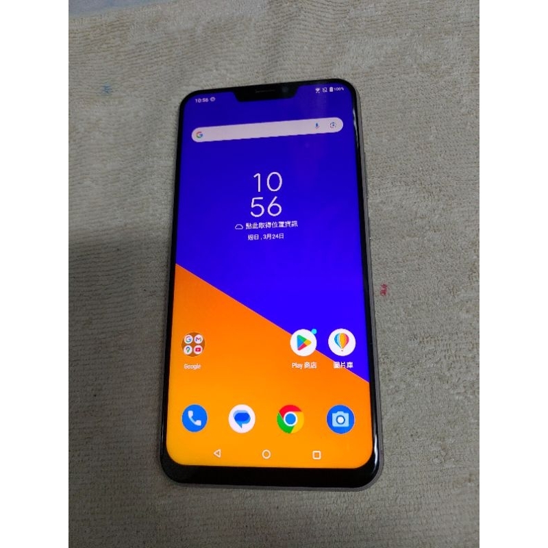 Asus ZenFone 5Z ZS620KL 6/64G 高通845晶片 遊戲機款 （銀）