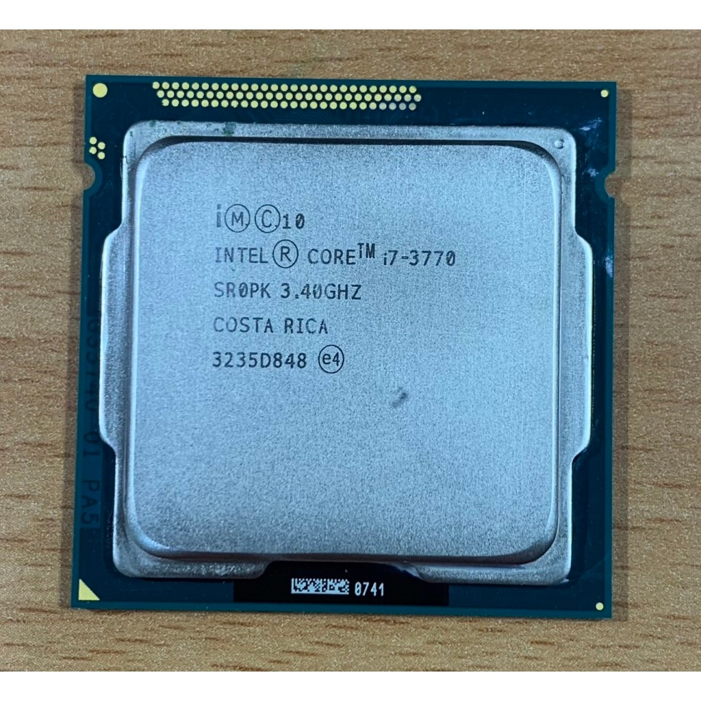 【平價賣場】Intel Core i7-3770-1155腳位,中古良品(免運費)