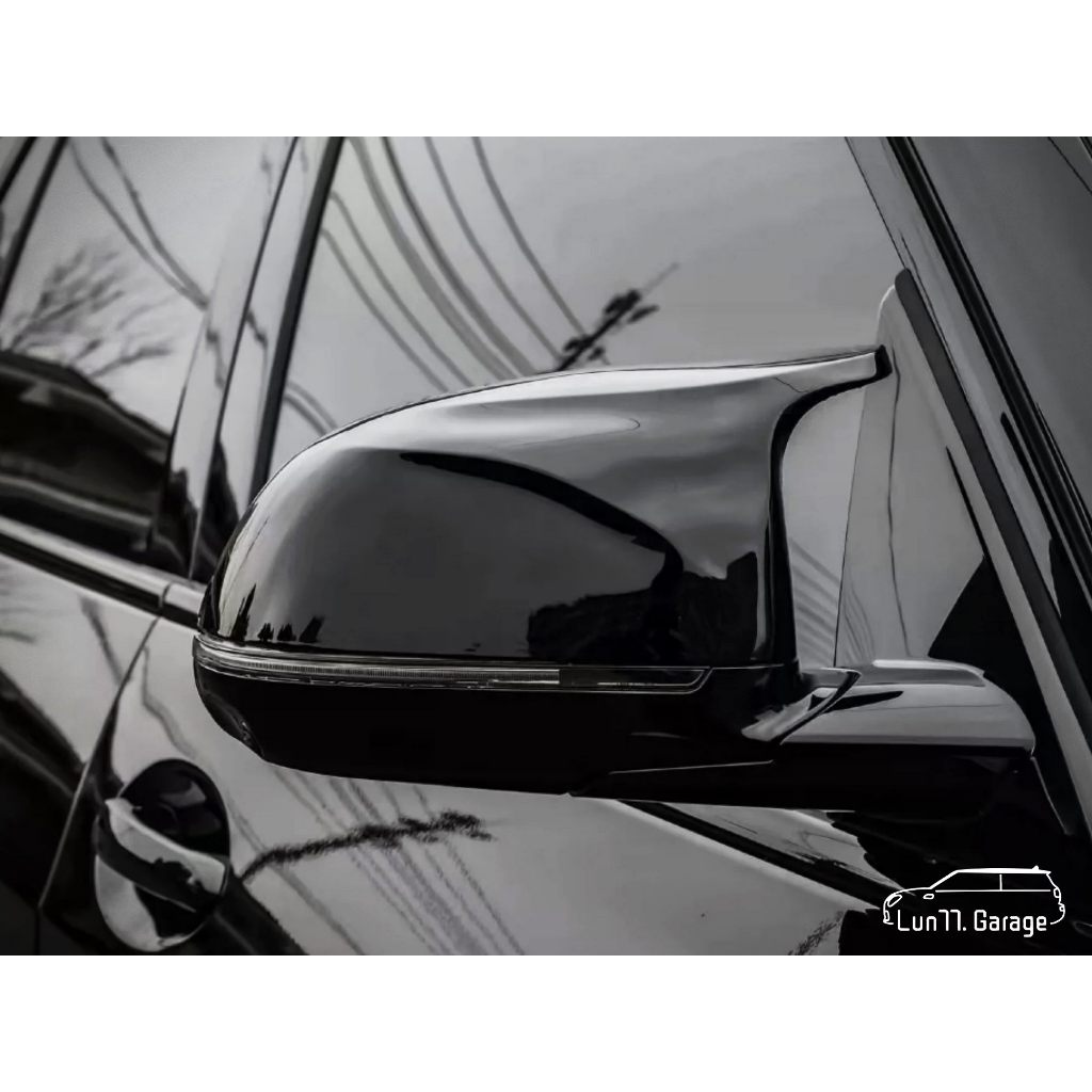 Lun77. 現貨 - BMW X3 X4 X5 X6 X7 牛角款 後照鏡 後視鏡 亮黑烤漆 替換型 改裝 套件 副廠