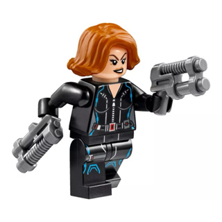 LEGO 76042 76032 76050 黑寡婦 含手持雙槍 單人偶 全新品, 漫威 超級英雄