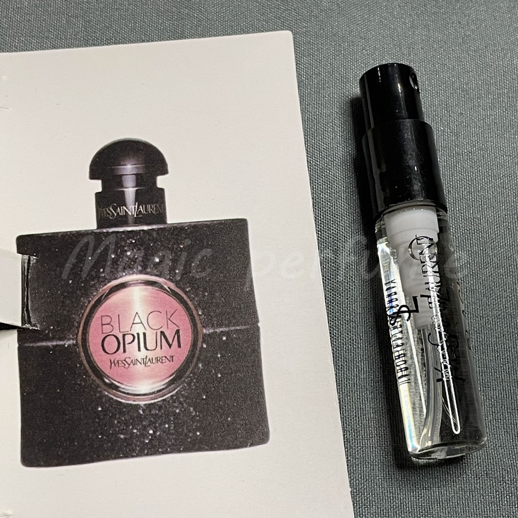聖羅蘭黑鴉片淡香水YSL Yves Saint Laurent Black Opium EDT 2ml香水樣品試用裝