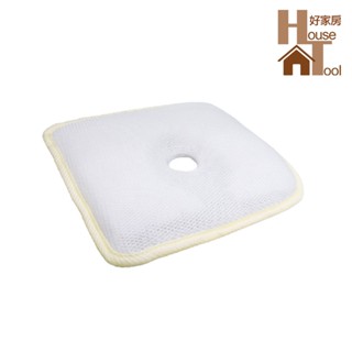 HouseTool 3D 蜂巢式透氣護頭型嬰兒枕 幼兒枕 加贈兩個枕套 寶寶枕頭 臺灣製【HT好家房】