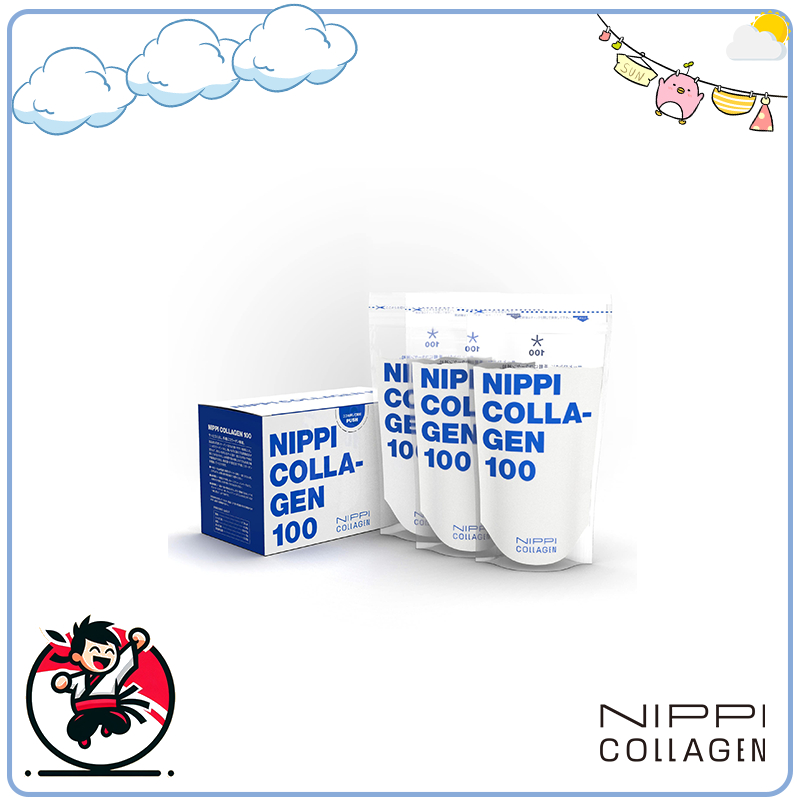 日本 Nippi 日本製 膠原蛋白粉 110g一盒 三袋  低分子 易吸收 溶解迅速