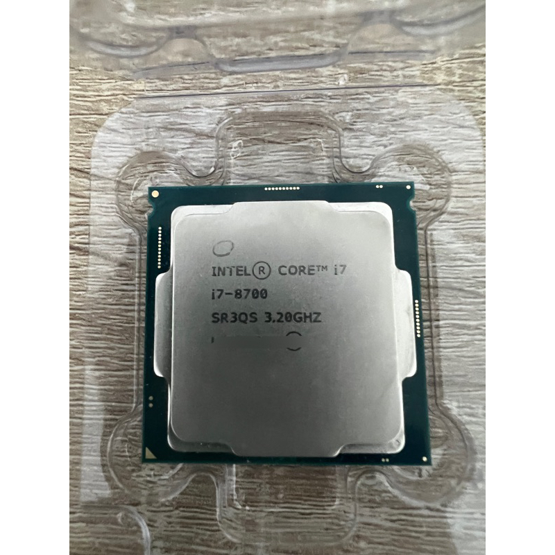 二手Intel I7-8700 CPU 1151腳位 個保7天