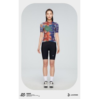 JAKROO/捷酷「新品～*花韶*女短袖車衣」～“asalutetoNature”系列～綠色生態、環保♻️愛地球～