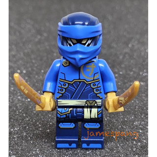 【臺中翔智積木】 LEGO 樂高 71805 旋風忍者 阿光 藍忍者 附武器 (njo852)