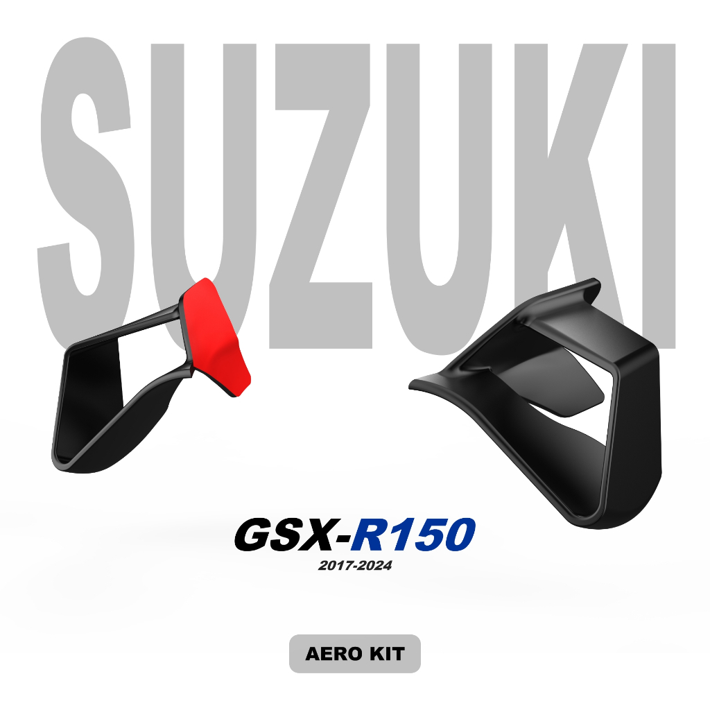 2號車手 ｜專用款 SUZUKI GSX-R150 小阿魯 定風翼 GSX-W02
