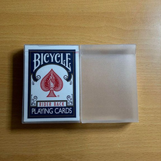 塑膠牌盒 磨砂材質 撲克牌保護牌盒