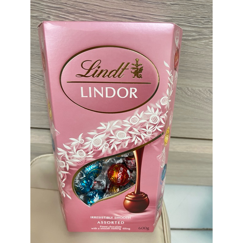 💕 LINDOR巧克力600g（48顆入）粉紅限定版