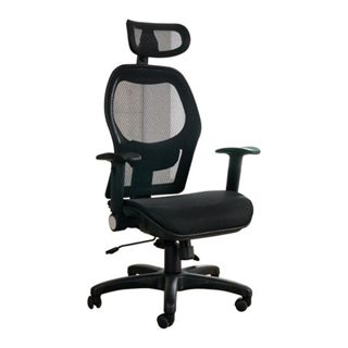 【LG-DIY-A850】黑洛特強韌特級網布全網電腦椅