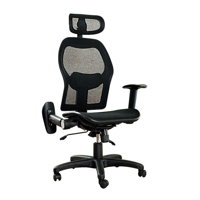 【LG-DIY-D850】烙特護腰可調壓框全網電腦椅