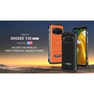 Doogee V30 雙5G三防手機 支援eSIM 15+256GB 10800mAh 1億像素鏡頭 夜視鏡頭(黑)