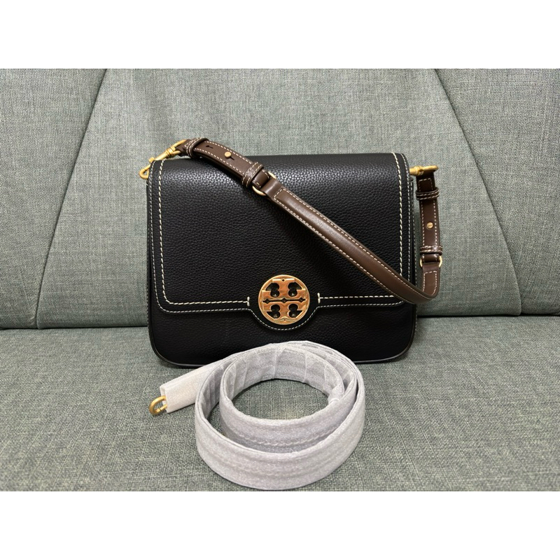 Tory Burch Felix 144015 正品 TB 側背包 肩背包 郵差包 二手