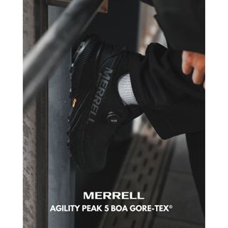 MERRELL AGILITY PEAK 5 BOA GORE-TEX 男戶外輕量越野登山健行鞋 ML068213