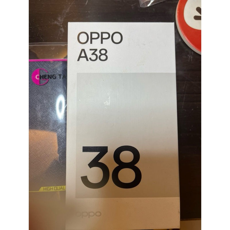 全新OPPO A38 琉光金 (4G/128G)送皮套 螢幕保護貼