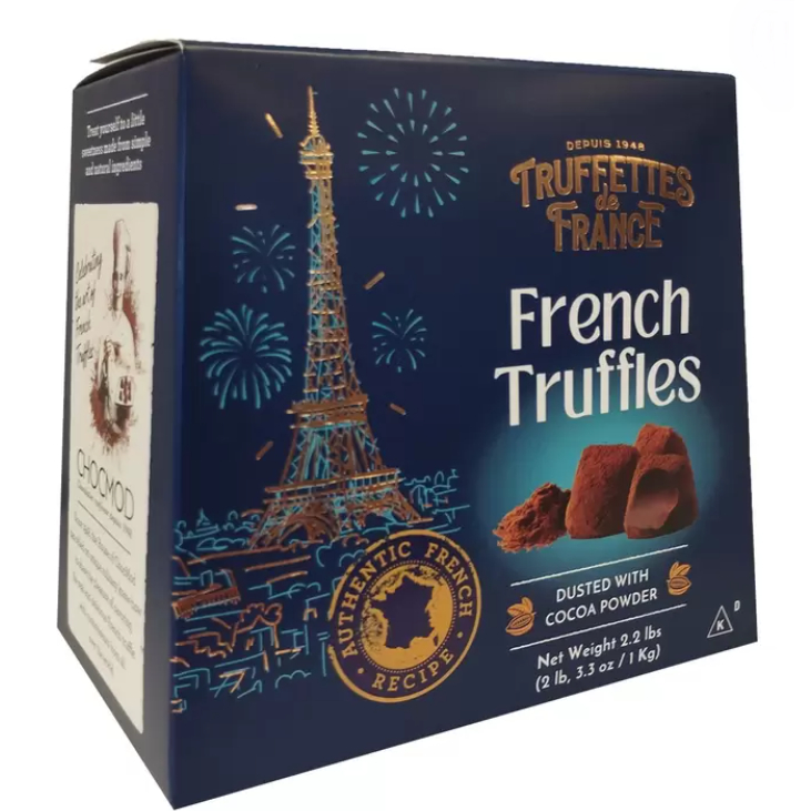 Truffettes de France松露造型巧克力風味球1公斤好市多代購3991499