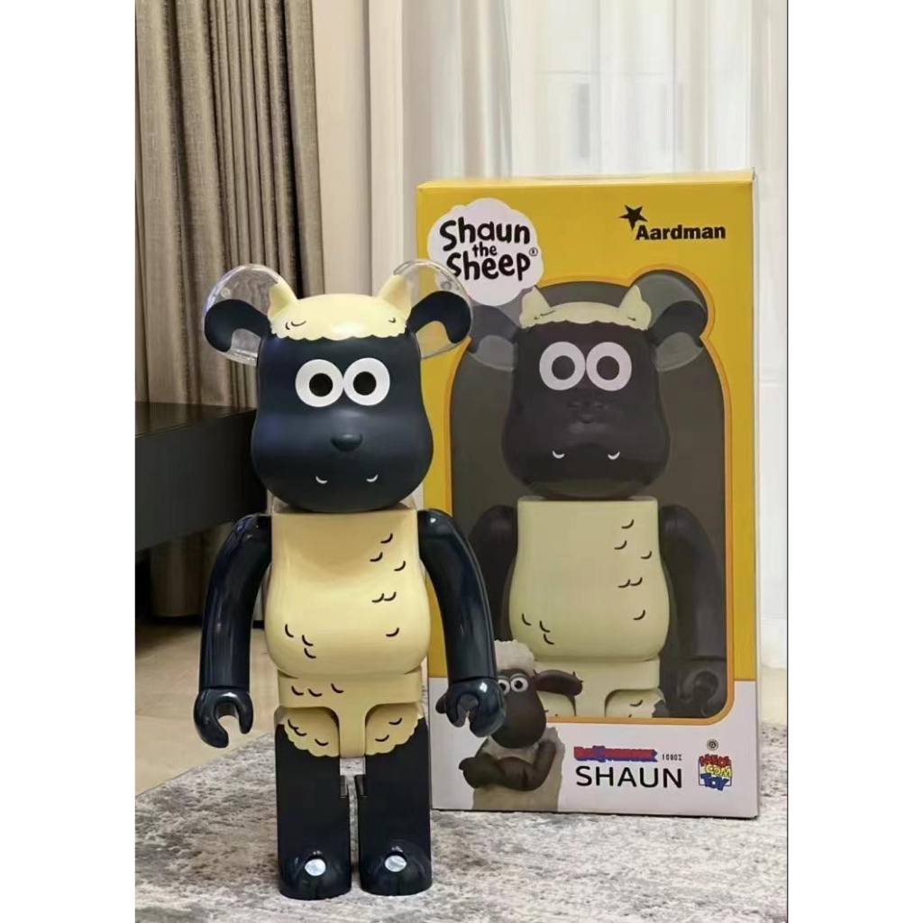 【現貨】Be@rbrick Bearbrick 庫柏力克熊 笑笑羊 SHAUN 1000%