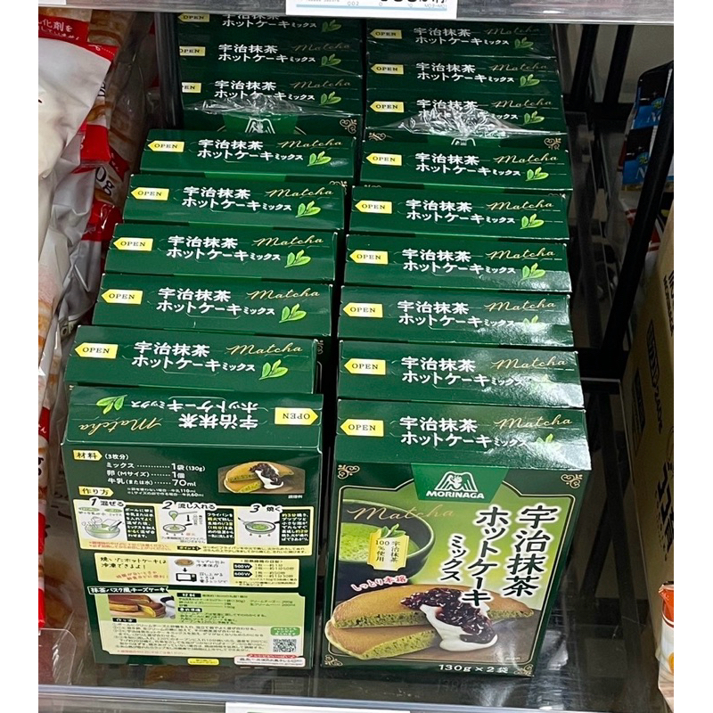 🥦（現貨）日本-森永抹茶鬆餅粉（季節限定）