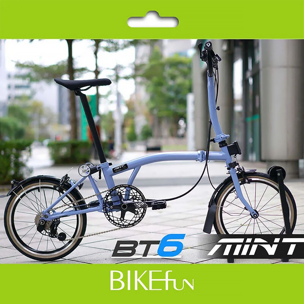 MINT BT6三摺車 縱向折疊車 外變6速 摺疊車 小折 小摺 bob6 bob six &gt; BIKEfun拜訪單車