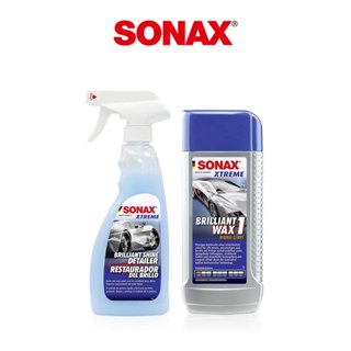 SONAX BSD超撥水鍍膜500ml+ Wax1極致長效護膜500ml 封體維護 新車乳蠟 德國原裝 台灣總代理