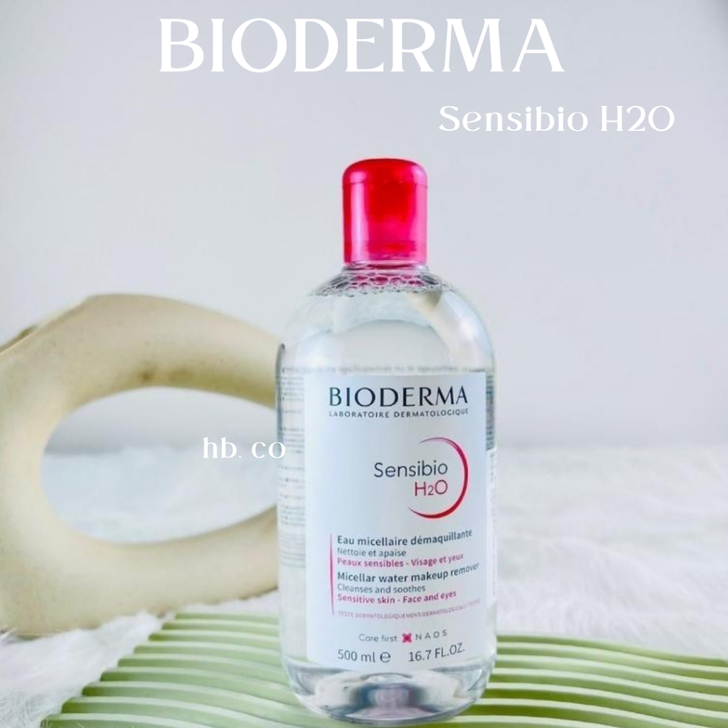 台中工作室 🇫🇷法國 | BIODERMA 貝膚黛瑪 H2O 高效潔膚液 粉水 卸妝液 500ml
