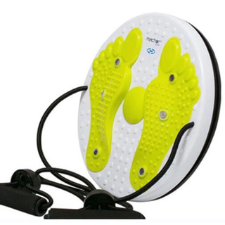 扭腰板、扭腰機帶抽繩顏色: 綠色 waist twister exercise machine