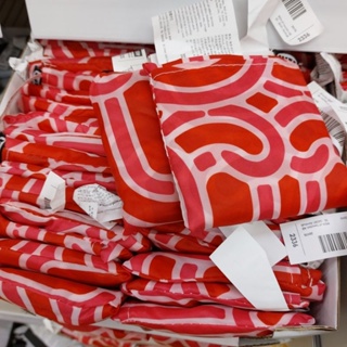 IKEA 紅色折疊購物袋 新品 代購