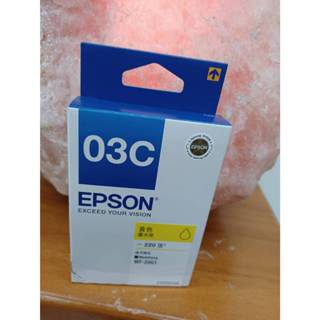 EPSON 03C / T03C450黃色原廠墨水匣 適用:WF-2861