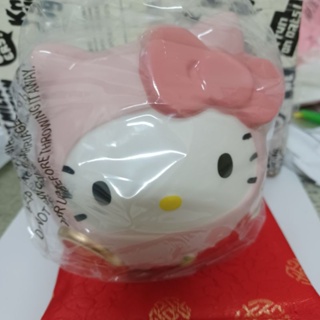 Hello Kitty達摩陶瓷撲滿〔粉〕