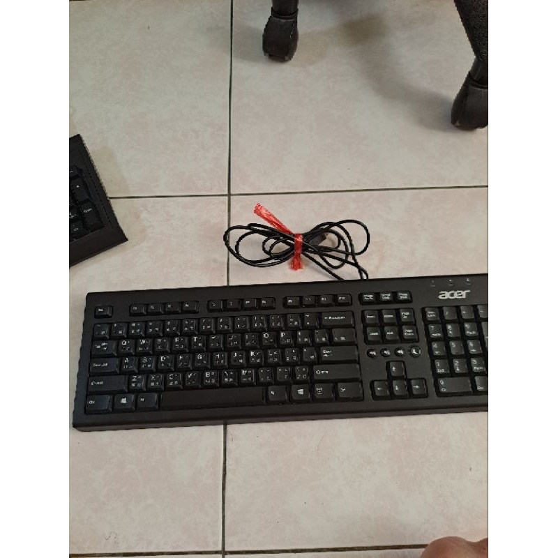 acer PR1101U  電腦有線鍵盤及滑鼠