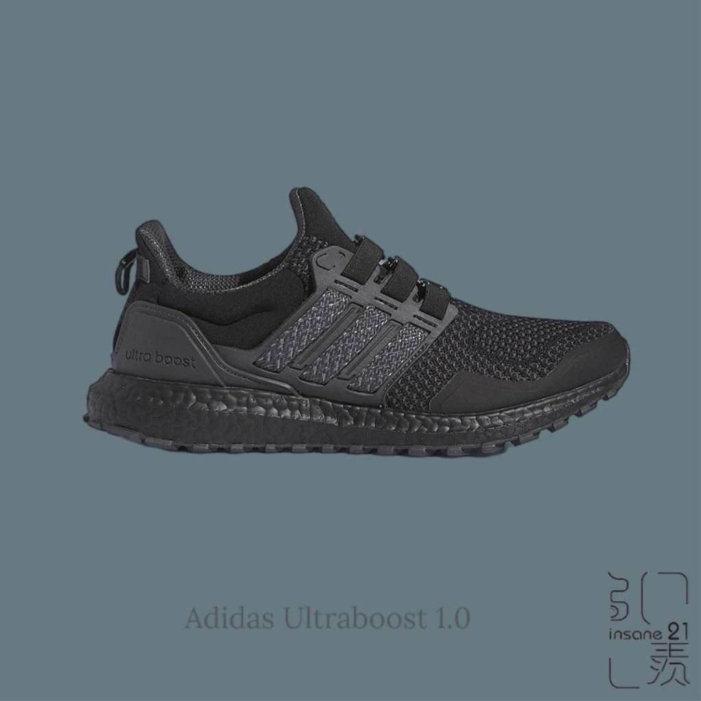 ADIDAS ULTRABOOST 1.0 ATR 男鞋 慢跑鞋 插扣設計黑 ID1747【Insane-21】