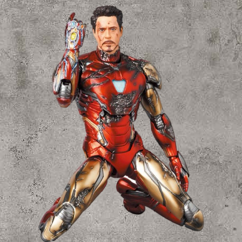 預購 MEDICOM TOY 日版  MAFEX 復仇者聯盟 終局之戰 鋼鐵人  戰損 I Am Iron Man