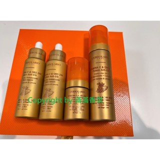 全新 黃金逆齡典藏禮盒(緊實精華液30ml*2罐+保濕精華霜50ml*1罐+眼霜15ml*1罐) 特惠 :7455元