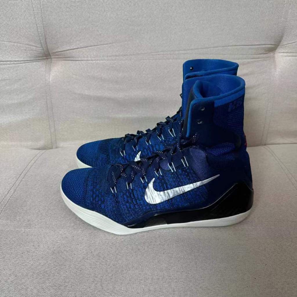 《二手寄賣》Nike Kobe 9 勇氣藍 US8.5 無盒