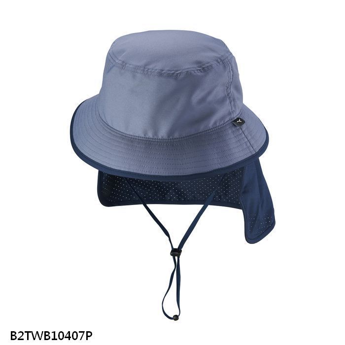 2024 MIZUNO 美津濃 防曬遮陽，透氣速乾 漁夫帽 登山帽 圓盤帽 (B2TWB10407)