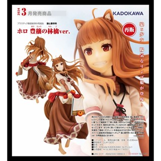 █Mine公仔█日版 狼與辛香料 角川 赫蘿 豐穰的蘋果 1/7 PVC Chara-Ani 狼與香辛料 D0630