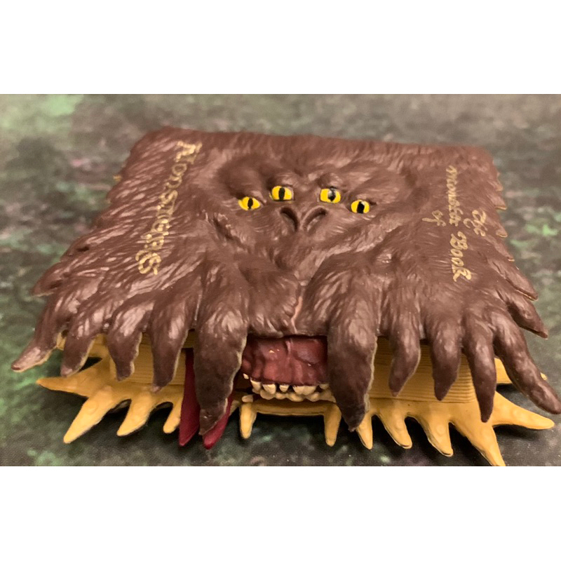 ｛克拉克玩具｝Bandai 哈利波特微型收藏第2彈扭蛋 怪物書