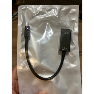 15cm 迷你 4K mini DisplayPort HDMI 超清轉接線 適用蘋果電腦