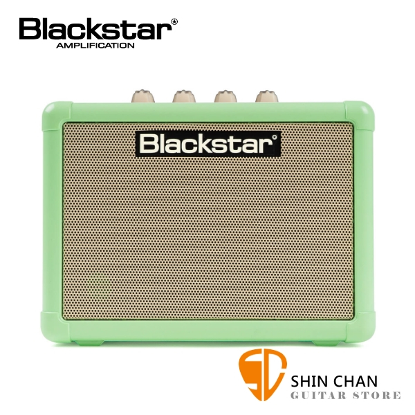 Blackstar Fly3 黑星 衝浪綠SURF GREEN 單顆吉他音箱(可當電腦喇叭/電池可攜帶)破音與Delay