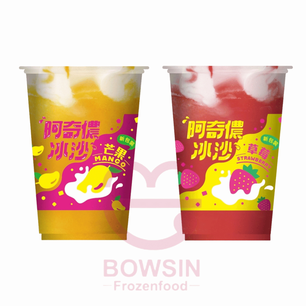 阿奇儂冰沙 290g/杯 冰沙/ 冰品/ 剉冰/ 刨冰/ 芒果冰沙/ 草莓冰沙/ 水果冰沙/ 營業冰/ 杯冰/ 寶欣食品