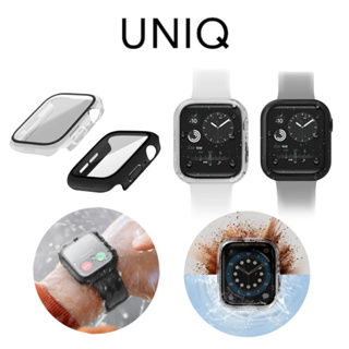 UNIQ 新加坡 Apple Watch Nautic IP68 & Legion 曲面玻璃錶殼 41 / 45 mm