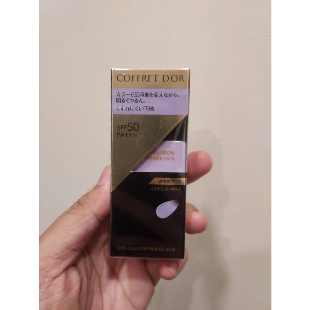 【Kanebo 佳麗寶】全新有封膜 COFFRET D’OR 光燦晶透UV飾底美肌乳 25mL #澄透 保存期限2025