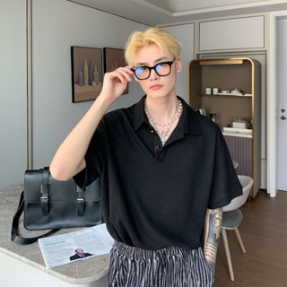 【20ss select】韓國 華夫格POLO領短袖 男生套裝 韓國男裝 韓系穿搭 polo套裝 華夫格套裝 柔軟 短袖