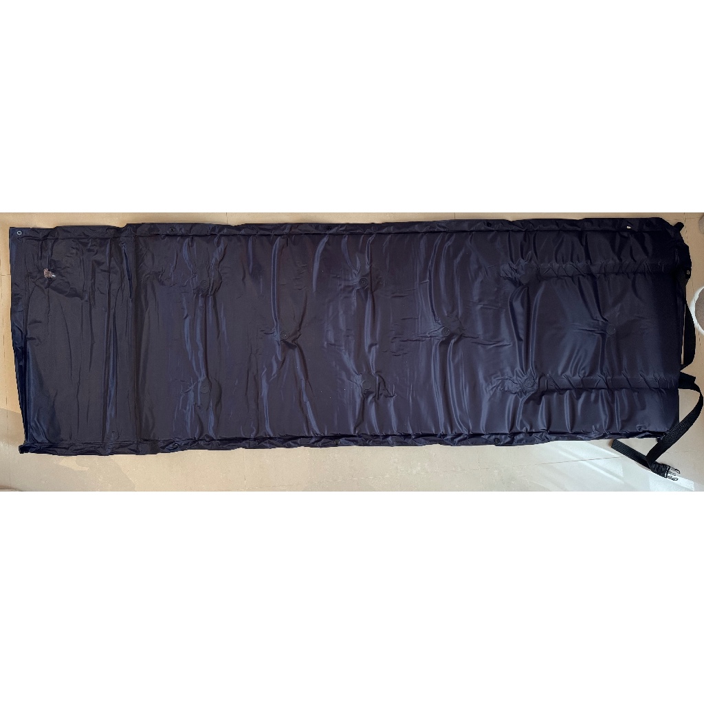 露營 充氣 單人床墊 可收納呈柱狀方便攜帶